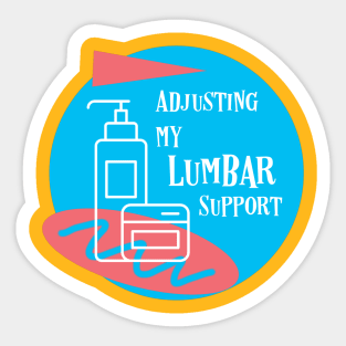 Lumbar Support Sticker